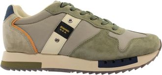 Blauer Military Taupe - Heren - Sneakers - Groen - 41 EU - Schoenen