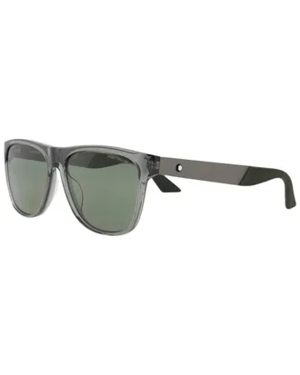 Montblanc Mens MB0298S 56mm Sunglasses