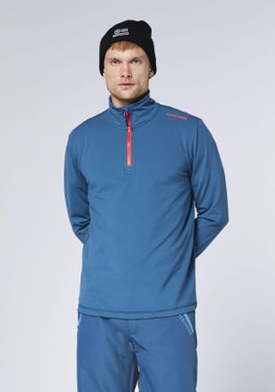 Chiemsee Strickfleece-Pullover CHIEMSEE, Herren, Gr. XXL, set sail, Obermaterial: 78% Polyester, 22% Elasthan, normal, Rundhals, Pullover Strickfleece-Pullover