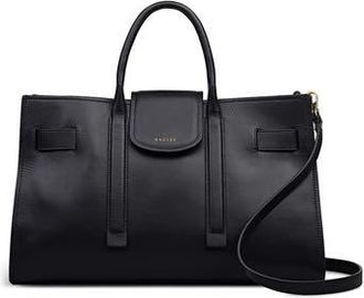 Radley London St. Pancras Lane Leather Tote Bag in Black at Nordstrom Rack