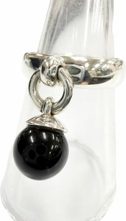 Tiffany & Co. Silver Black Silver 925 Band Ring (Pre-Owned)