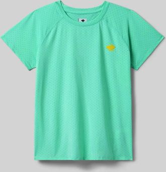 Rabbit Womens Ice Perforated Short Sleeve Tee In Opal/mint Green