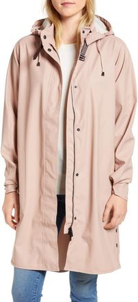 Ilse Jacobsen Hooded Raincoat in Adobe Rose at Nordstrom, Size 10 Us