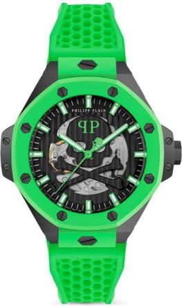 Philipp Plein $Keleton Royal 46mm - men - stainless steel - One Size - Black