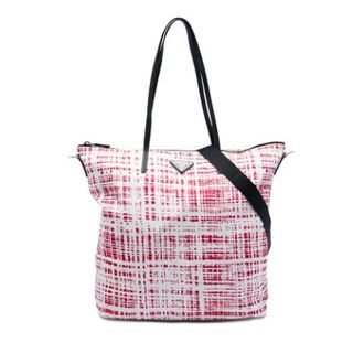 Prada Pre-owned Vintage Satchel - unisex - Prada Vintage - Vintage Tote Bags - Red - ONE SIZE - Pre-owned