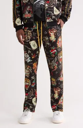 Ed Hardy Flashboard Track Pants in Black at Nordstrom Rack, Size Xx-Large