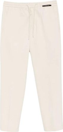 Michael Coal MC Adam Broek met Trekkoord Taille - Heren - Sweatpants - Beige - W33 - Katoen - Broeken