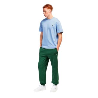 Lacoste Joggingbroek van fleece voor heren, normale pasvorm (Groen)