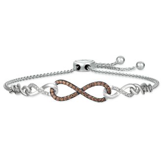 Le Vian Bolo Bracelet Chocolate Diamonds, Nude Diamonds set in 14K Vanilla Gold 80398