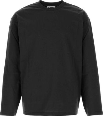 Jil Sander Black Crew Neck T-Shirt