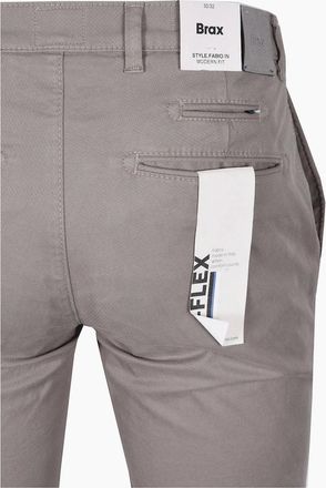 Brax Mens Brax Fabio Cotton Trouser Mushroom - Tan - Size: 40