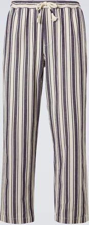 Orlebar Brown Sonoran striped cotton straight pants