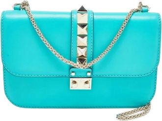 Valentino Borsa a spalla vintage Pre-owned - - Pre-owned - Donna - Blu - ONE SIZE