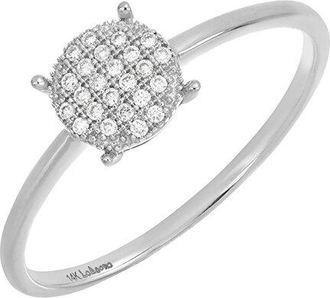 Carriere Jewelry 14K 0.05 Ct. Tw. Diamond Ring