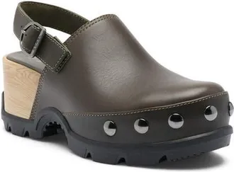 Sorel ROAMN RVT Clog in Alpine Tundra/black at Nordstrom, Size 10.5