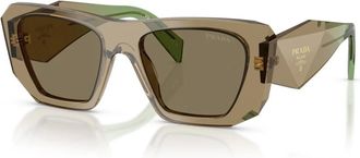 Prada Dames, Accessoires, Bruin, Maat: 53 MM