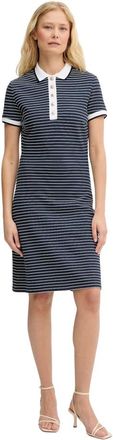Guess Alphonsine Gestreepte Jurk - Dames - Korte kleedjes - Blauw - S - Kleedjes