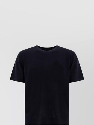 Vince cashmere wool short-sleeve sweater