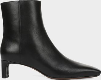 Vince Lilith Leather Ankle Boots