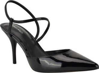 Calvin Klein Cordera Pump in Black Patent at Nordstrom, Size 7.5