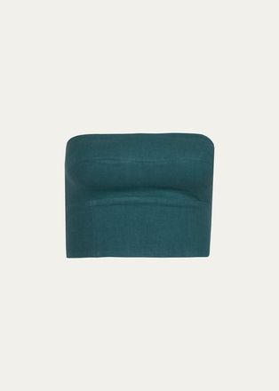 Vix Danna Strapless Crop Top