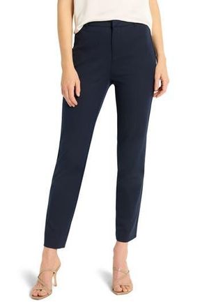 Nic+Zoe Copley Stretch Cotton Blend Pants in Dark Indigo at Nordstrom Rack, Size 14