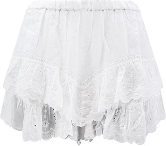 Isabel Marant Mujer, Pantalones cortos, Blanco, Talla: S