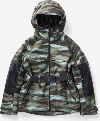 Holden W BELTED PARKA - Zea Camo
