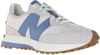 New Balance 327 Sneaker in Pink Salt/Fairweather Blue at Nordstrom, Size 10.5