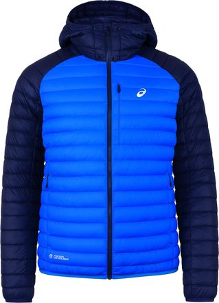 Asics Asics Corporate Mens Blue Winter Jacket Polyamide - Size X-Large