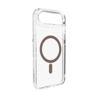 Puro Funda Puro Lite Mag De Tpu+pc Compatible Con Magsafe Para Iphone 17 Air - Transparente Con Anillo Marr&oacute;n