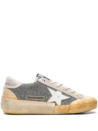 Golden Goose Sneakers Super-Star Silver/White/Ice Vanilla - Argento