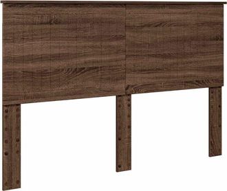 vidaXL Cabecero Con Cabecera Roble Marr&oacute;n 150 Cm Madera Contrachapada Vidaxl