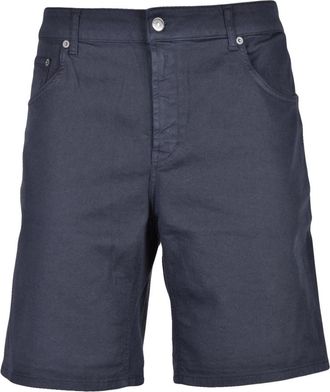 Dondup Derick Bermuda Shorts - Heren - Korte Broeken - Blauw - W31 - Katoen - Korte Broeken