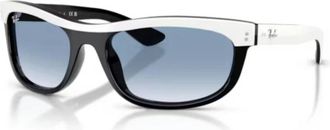 Ray-Ban Balorama Zonnebril - unisex - Zonnebrillen - Wit - 62 MM - Accessoires