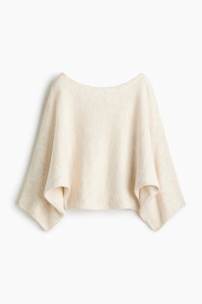 H&M Pullover mit Fledermaus&auml;rmeln - Beige