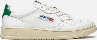 Autry Mens Medalist Low Sneakers White/Green - Size: 11