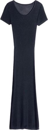 Christophe Lemaire Column Dress - Dames - Maxi kleedjes - Zwart - S - Kleedjes