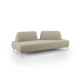 Divani.Store Newton Sof&aacute; Modular Con Respaldos Removibles 212 Cm Beige