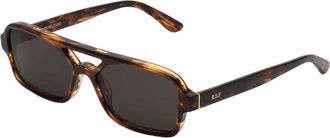Retro Superfuture Vico Zonnebrillen - unisex - Zonnebrillen - Bruin - 58 MM - Accessoires