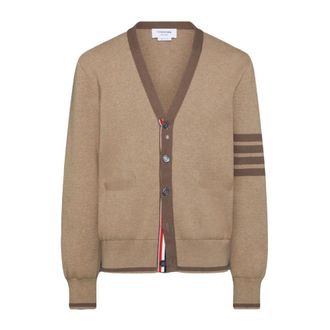 Thom Browne Heren, Truien, Beige, Maat: XL