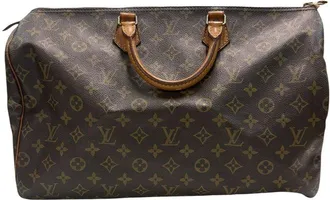 Louis Vuitton Brown Monogram Canvas Speedy (Authentic Pre-Loved)