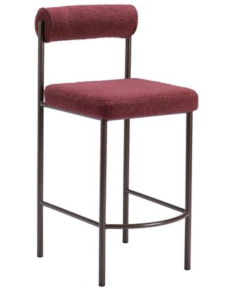 Zuo Set Of 2 Livorno Counter Stools