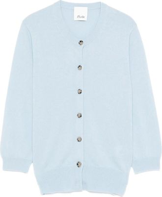 Allude Cardigan con bottoni - Blu