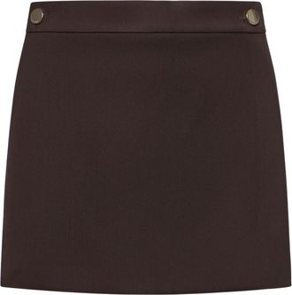 Sportmax Short Skirts - Dames - Korte rokken - Bruin - 2XS - Rokken
