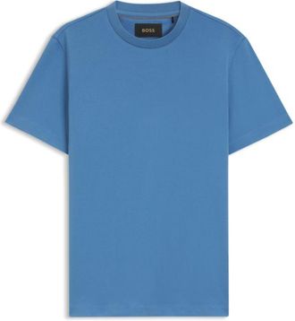 BOSS Regular-fit T-shirt in mercerized cotton