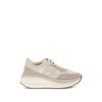 Hogan Maxi I Active Sneakers - Dames - Sneakers - Grijs - 40 EU - Leer - Schoenen