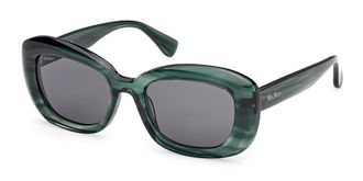 Max Mara MM0170 98A Womens Sunglasses Green Size 53