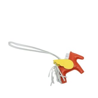 Herm&egrave;s Pre-owned Rodeo Pegase bag charm - Dames - Vintage Accessoires - Oranje - ONE Size - Leer - Vintage