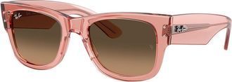 Ray-Ban RB0840S Mega Wayfarer 684843 Mens Sunglasses Pink Size 51